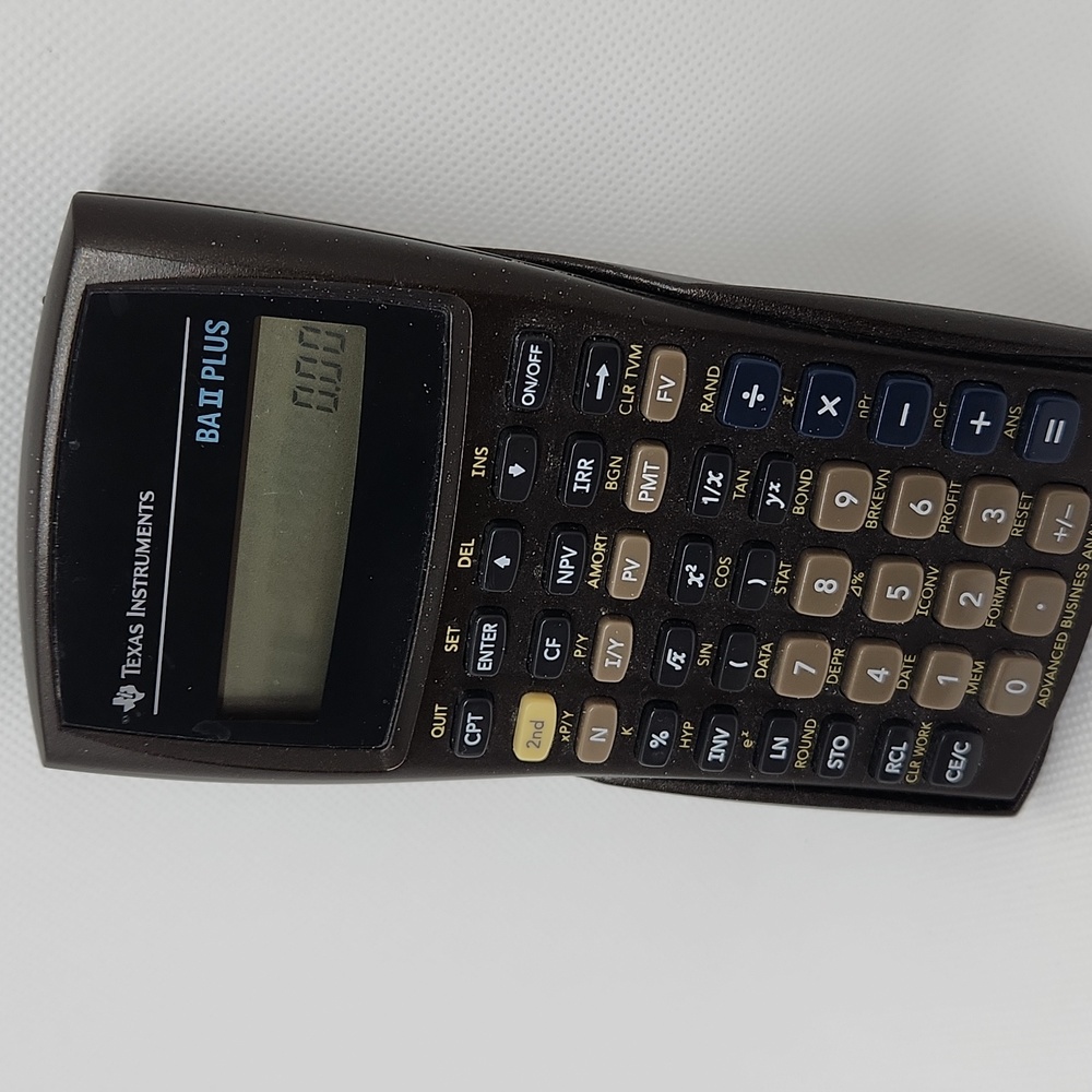 Texas Instruments BA II Plus Professional Advanced Business Analyst Calculator - Picture 2 of 7